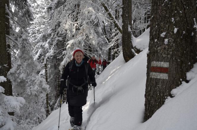 Noch wenige Meter vor der Abfahrt
