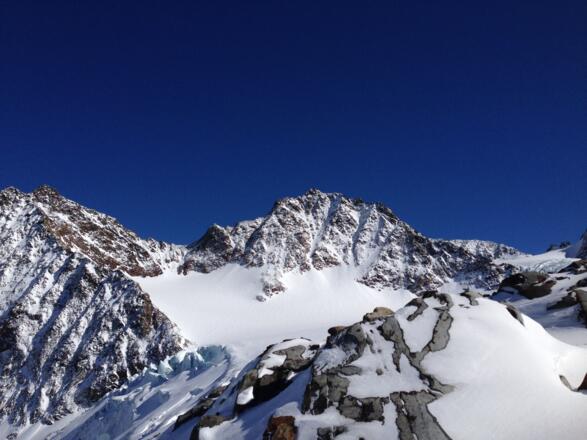 Blick zur Ruderhofspitze