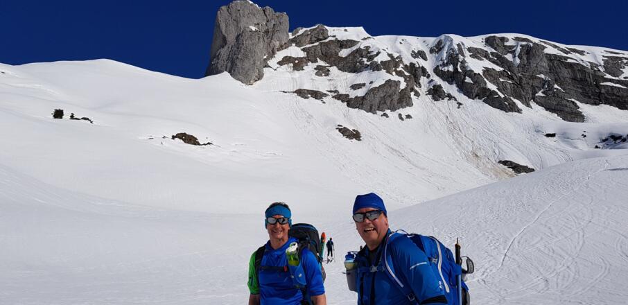 Großes Tragl im Hintergrund