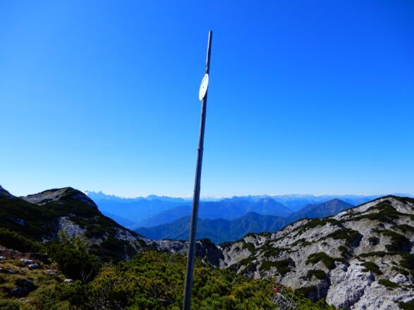 Blick nach Westen kurz nach der Riederhütte
