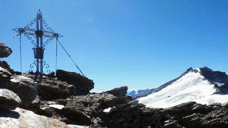 Hohe Riffl 3338m mit Johannisberg und Glockner