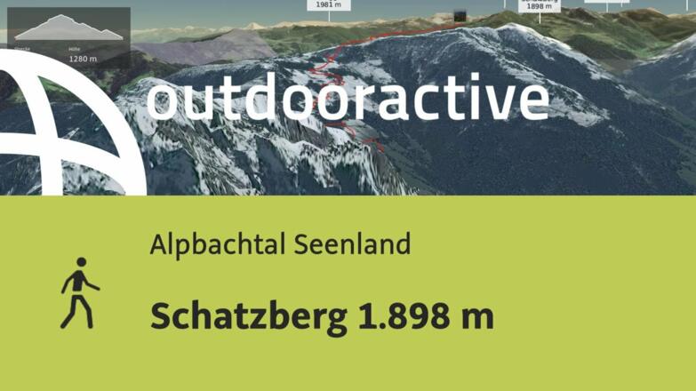 Wanderung im Alpbachtal Seenland: Schatzberg 1.898 m