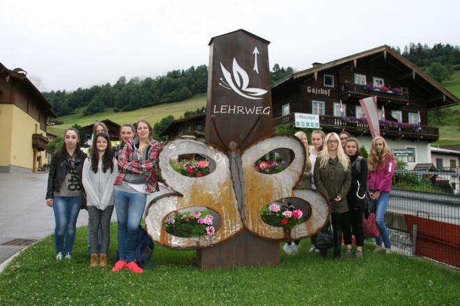 Wegweiser Schmetterlingslehrpfad