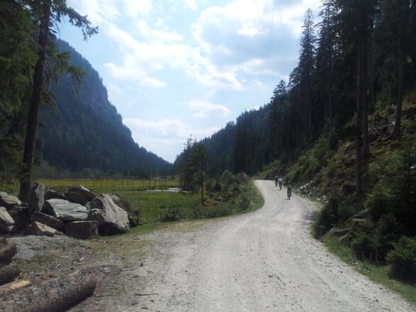 Rückfahrt von Granglerhütte