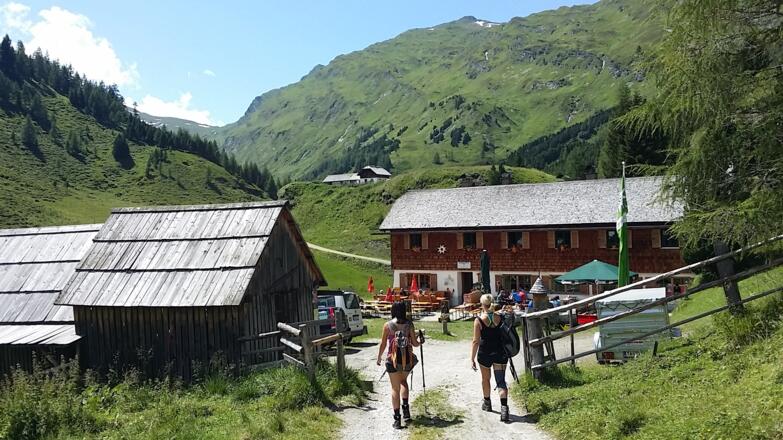 Einkehr in die Sticklerhütte