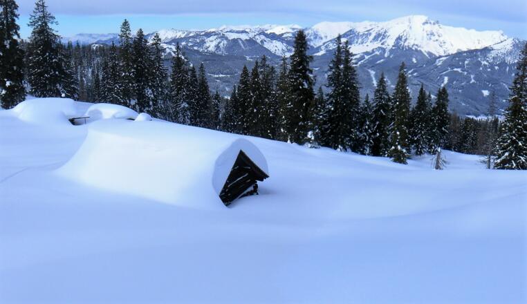 Gamsfeld hinter der Seekaralm