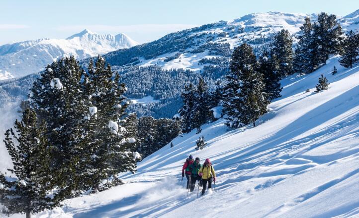 Richtung Tulfein Alm