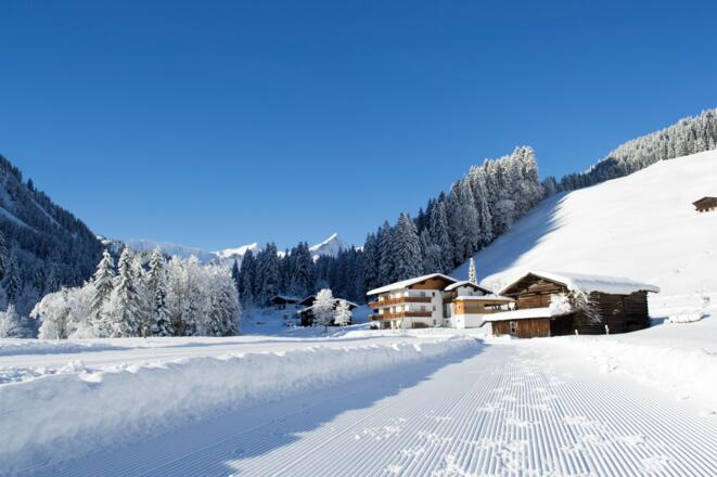 Wanderweg Steinbockloipe