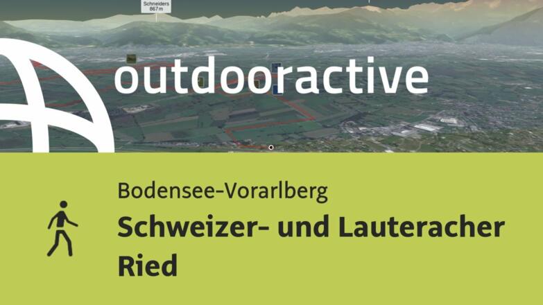 Wanderung in der Region Bodensee-Rheintal: Schweizer- und Lauteracher Ried