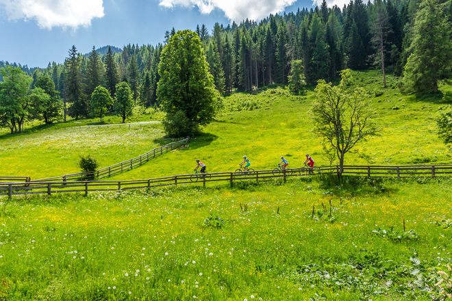 Übermoos Richtung Eben im Pongau
