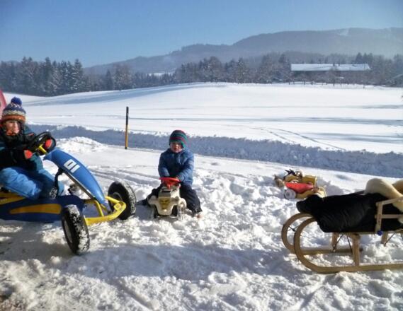 Spaß im Schnee