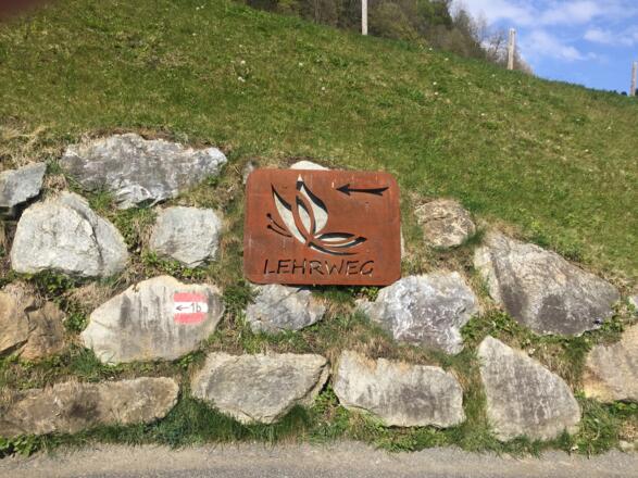 Wegweiser beim Stefflbauer