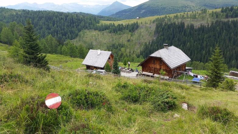 Abstieg wieder zur Laußnitzhütte