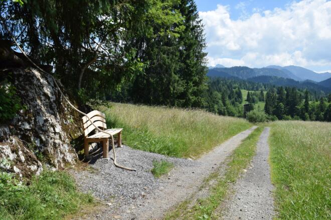 Station "Ausblick" beim Tobelweg