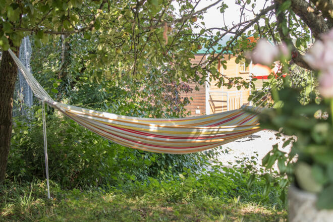 Chillen in unserer Hängematte