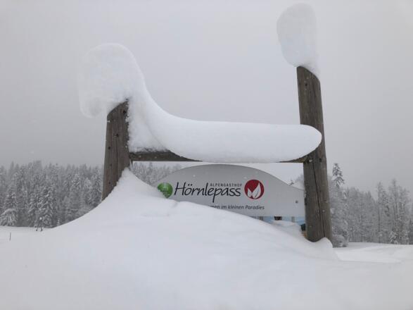 Winterwandern am Hörnlepass