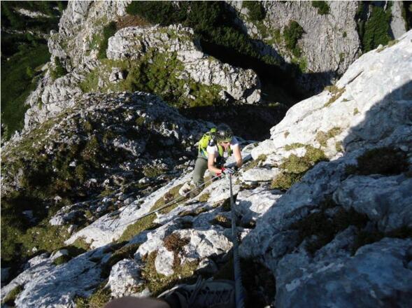 Zweiter Teil auf den großen Rauher Kogel
