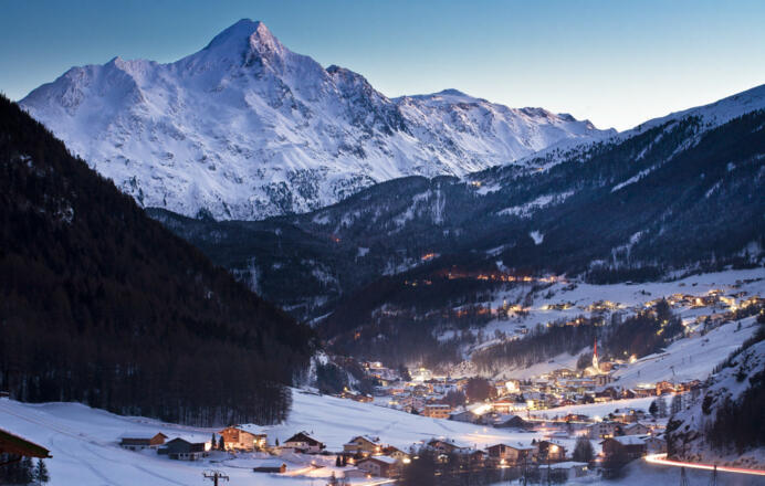 Sölden am Abend
