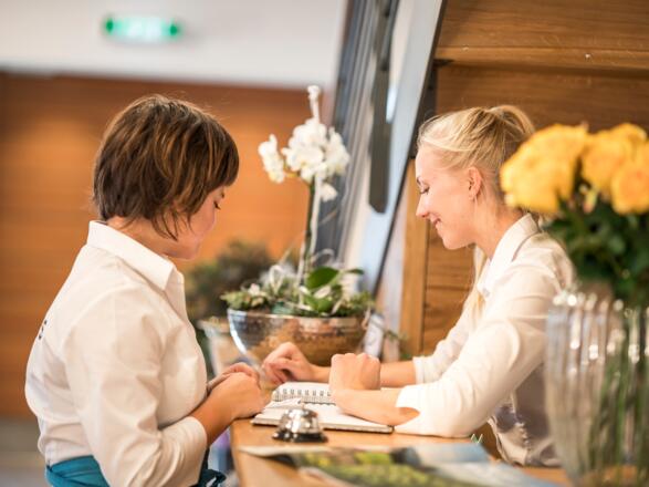 Empfang bei Stefanies