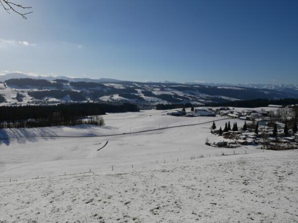 Winterliche Ausblicke auf der Schnee-Abenteuer-Tour
