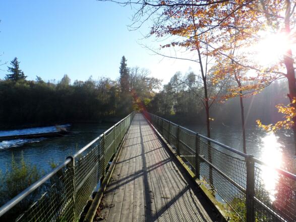 Brücke über die Steyr