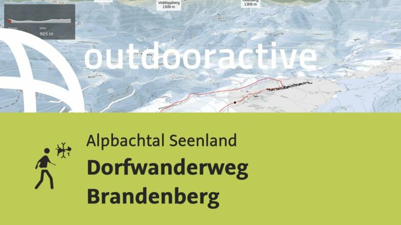 Winterwanderung im Alpbachtal Seenland: Dorfwanderweg Brandenberg