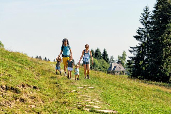 Familienwandern am Bödele