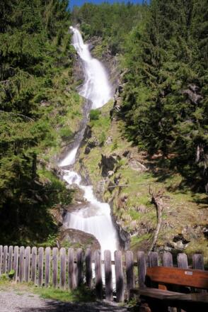 Aussichtsplattform Tumpener Wasserfall