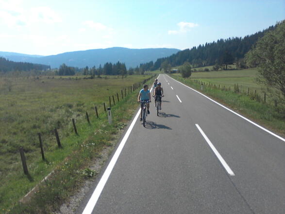 Straße Richtung Weißpriach