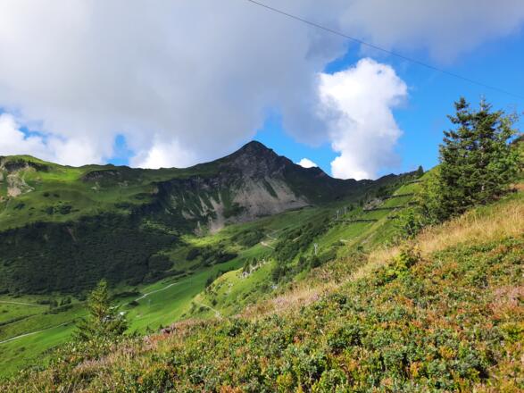 Blick Richtung Glatthorn