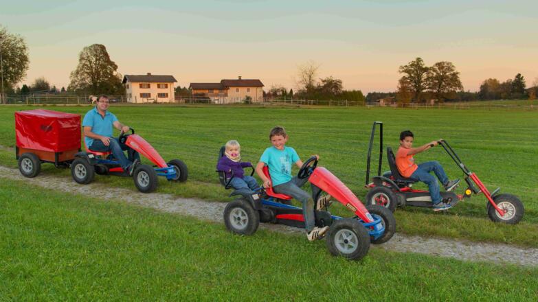 Fuhrpark für die Kinder