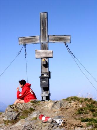 Gipfelfoto 2032m