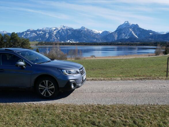 Entlang der schönsten Seen des Allgäus mit dem Subaru Outback