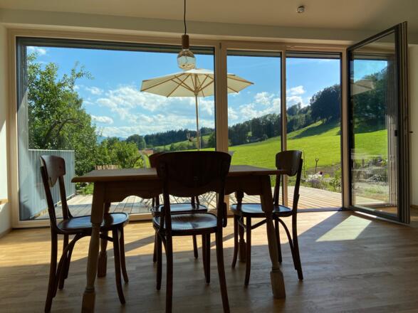 Essplatz mit Aussicht