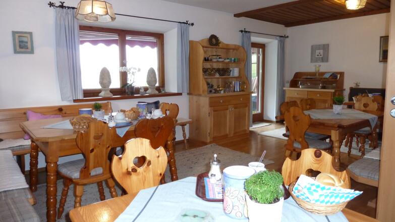 Gradlhof Frühstücksraum