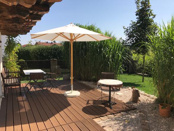 Terrasse Gästehaus Grabbe