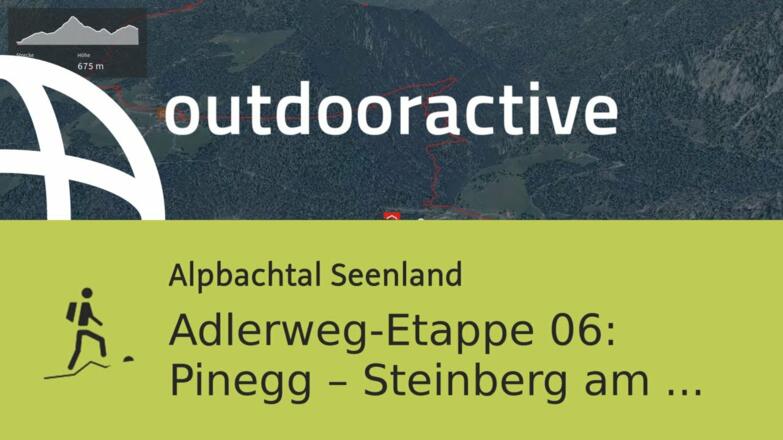 Bergtour im Alpbachtal Seenland: Adlerweg-Etappe 06: Pinegg – Steinberg am Rofan