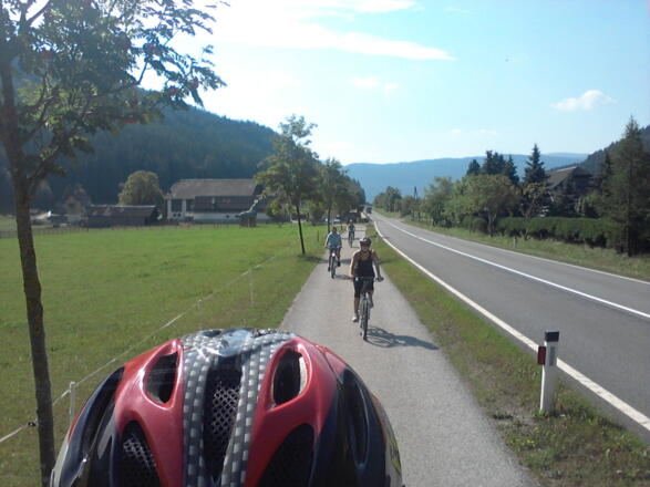 Fahrt Richtung Mauterndorf