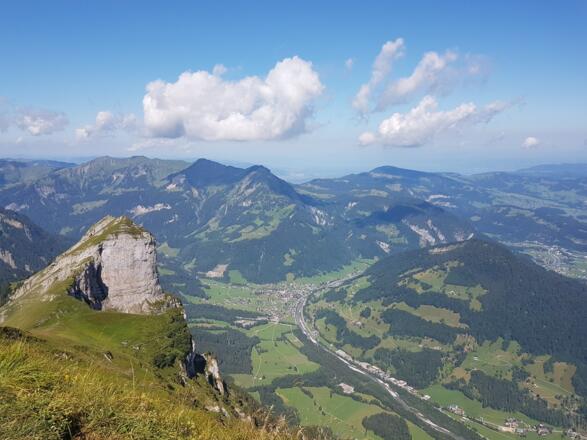 Ausblick von der Kanisfluh