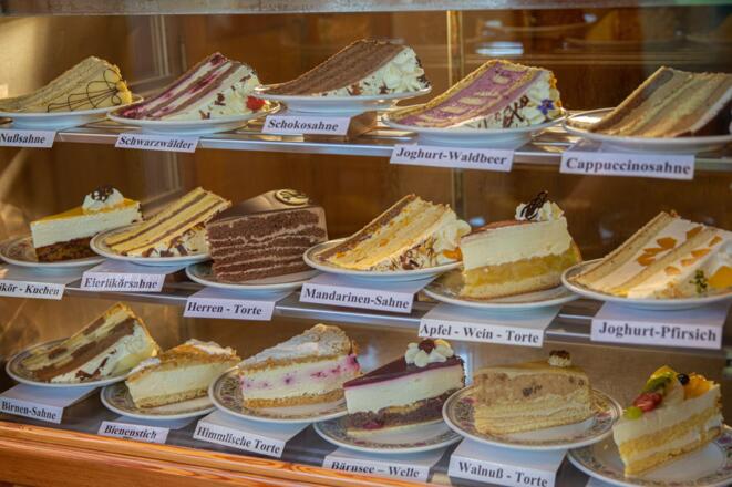 Cafe Pauli Kuchenauswahl