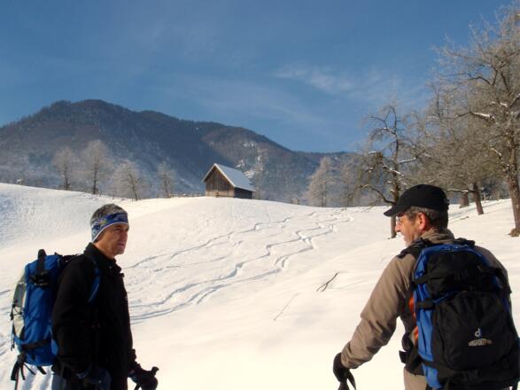 Endpunkt wieder bei der VS um 550m