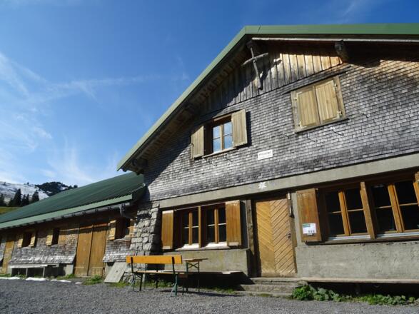 Alpe Els bereits im Winterschlaf