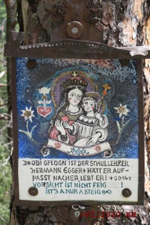 Marterl am Schleiferwandsteig