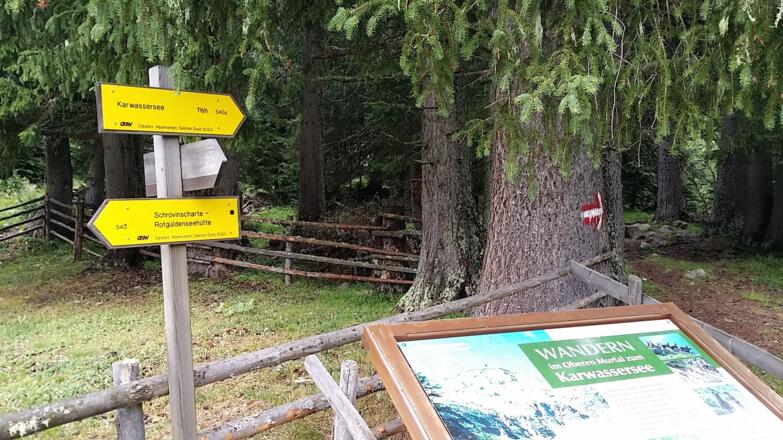 Folgen Sie der Beschilderung