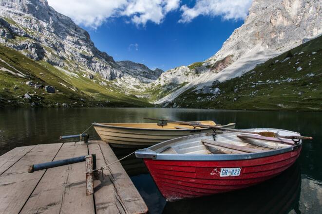 Prättigauer Höhenweg - der Partnunsee