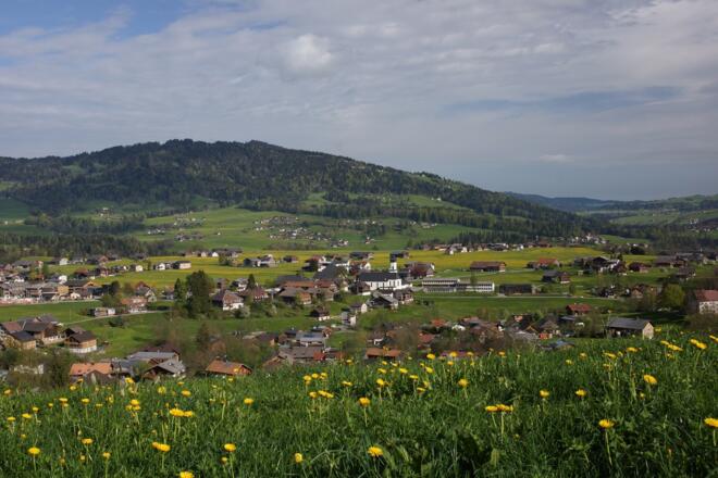 Blick auf Andelsbuch