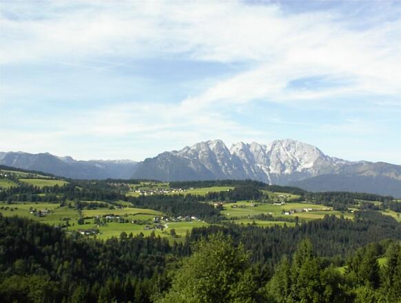 Aussicht auf den Hohen Göll