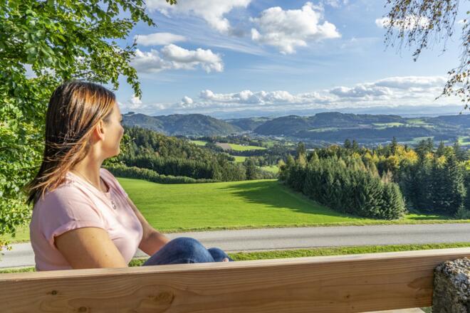 Wander Ausblick in Bad Kreuzen