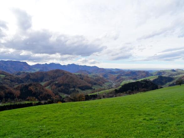 Traumhafte Aussicht vom Plattenberg