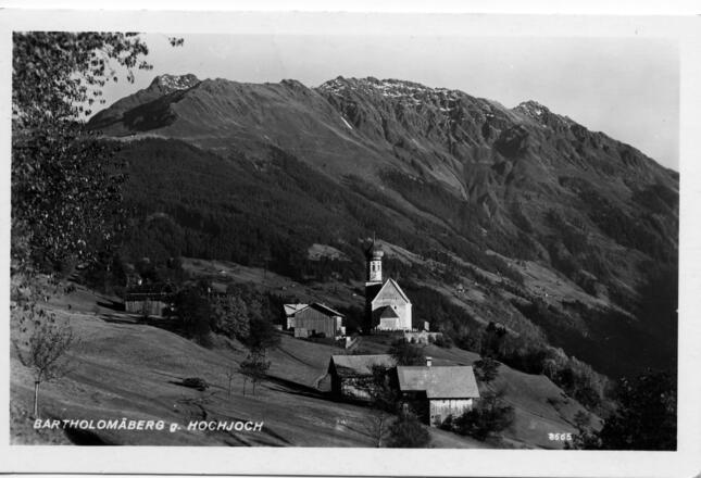 historisches Bartholomäberg